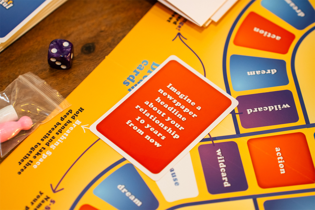 The Connected Couple Vision Board Game